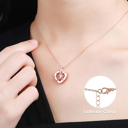 Eternal Love Rose Necklace