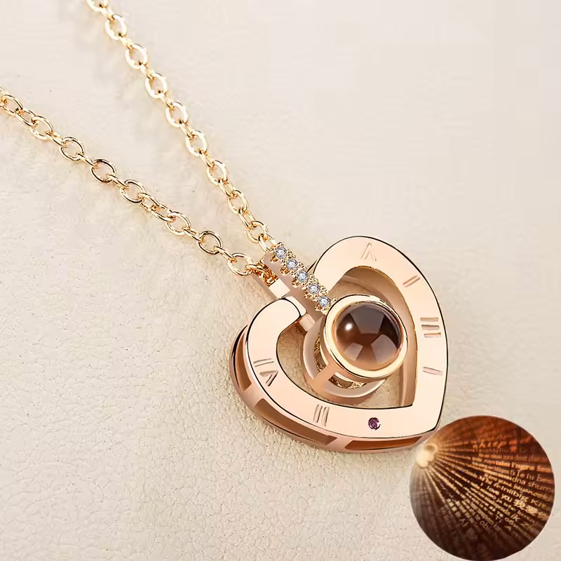 Eternal Love Rose Necklace